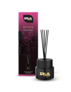K2 Erla Ritha Rose Symphony patyczki zapachowe 100 ml z kwiatową nutą róży do wnętrza samochodu