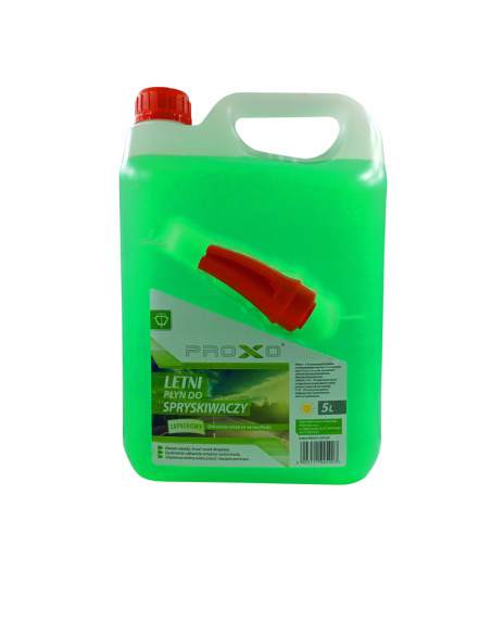 Letni płyn do spryskiwaczy Inna 5l — gotowy preparat do czyszczenia szyb i reflektorów samochodowych