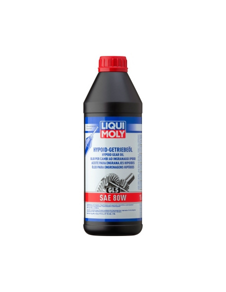 Liqui Moly 1025 olej przekładniowy SAE 80W GL5 do przekładni hypoidalnych w metalowej puszce 1 litr