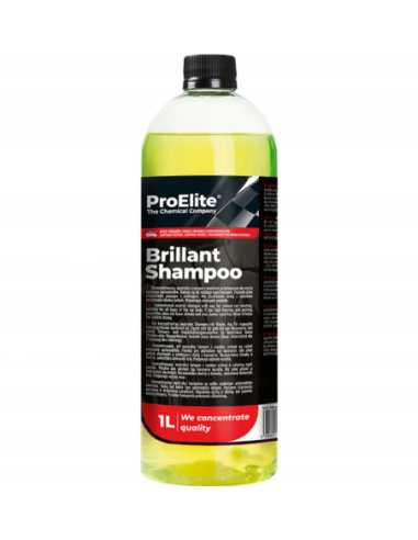 ProElite Brillant Shampoo 1 l szampon z woskiem do mycia ręcznego karoserii samochodu
