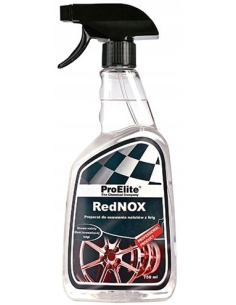 ProElite RedNOX deironizer do usuwania pyłu hamulcowego i lotnej rdzy z felg, butelka 750 ml