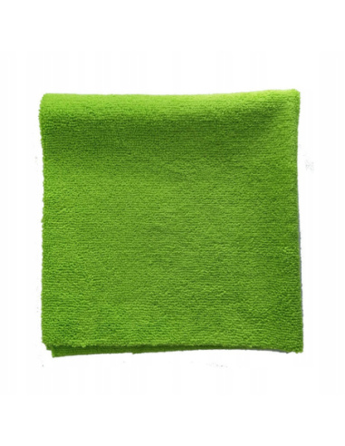 ZviZZer Microfiber Cloth Green mikrofibra zielona 40x40 cm bezszwowa edgeless do czyszczenia lakieru