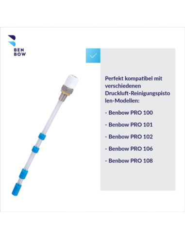 BenBow Blue Storm Wężyk Silikonowy | Kucar