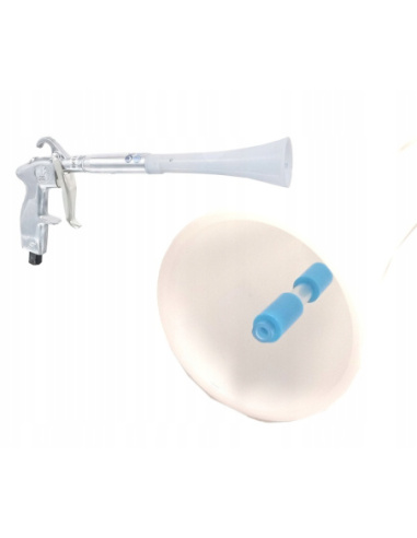 BenBow Blue Storm pistolet przedmuchowy z efektem wiru do detailingu samochodowego