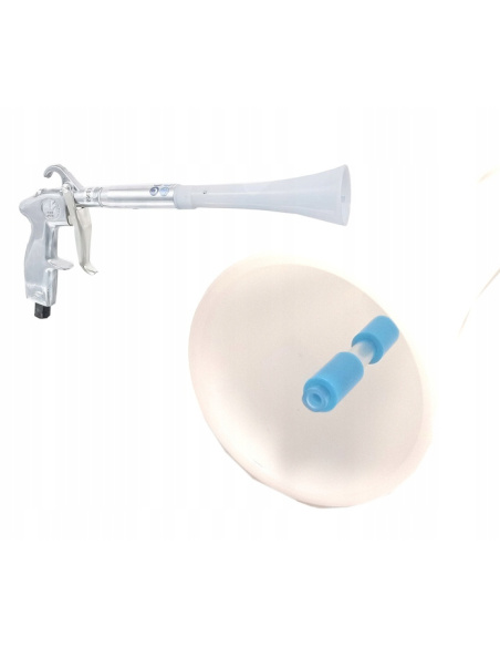 BenBow Blue Storm pistolet przedmuchowy z efektem wiru do detailingu samochodowego