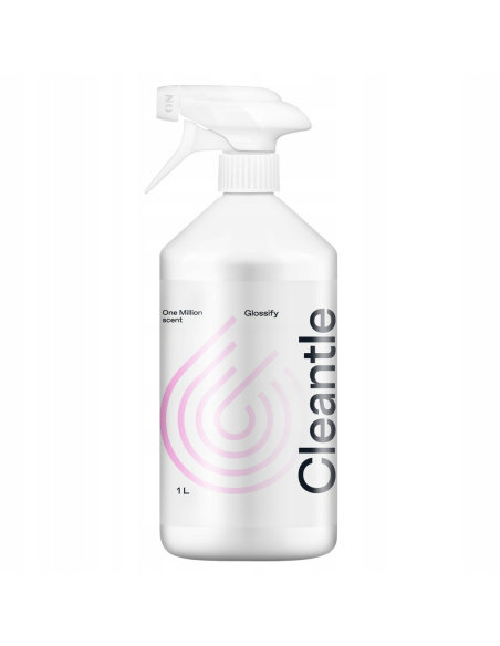 Cleantle Glossify 1 l – zaawansowany quick detailer z powłoką hydrofobową do lakieru, PPF i vinyli