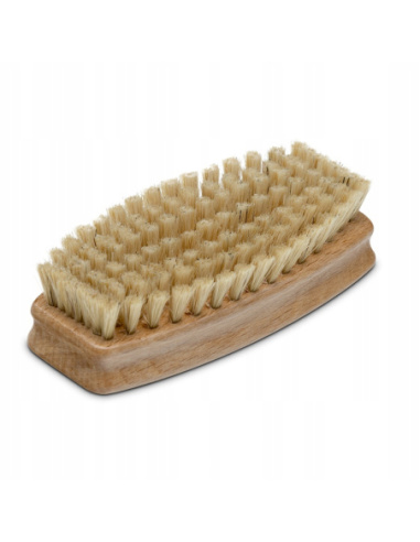 Cleantle Leather And Fabric Brush – ręcznie wykonana szczotka z naturalnym włosiem do czyszczenia tapicerki samochodowej
