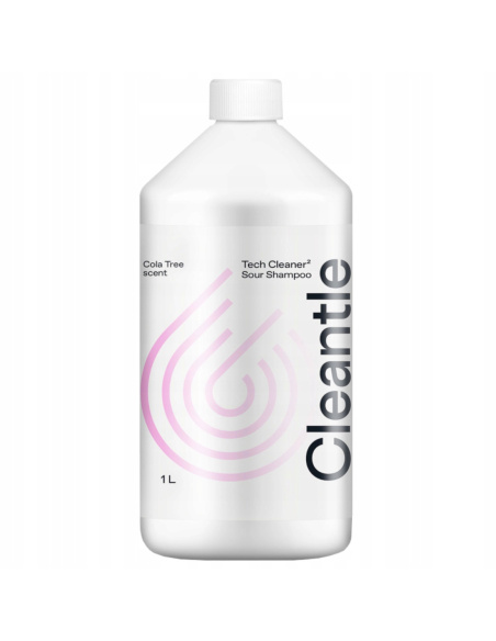 Cleantle Tech Cleaner2 – butelka skoncentrowanego szamponu o kwaśnym pH do usuwania osadów mineralnych, 1 litr