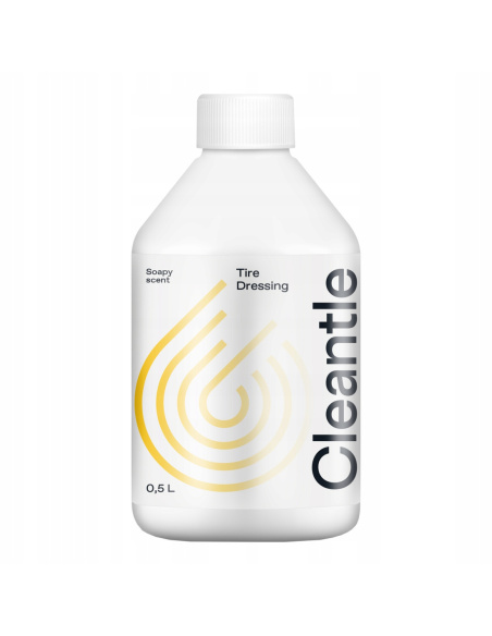 Cleantle Tire Dressing 500 ml – hydrofobowe czernidło do opon i elementów gumowych
