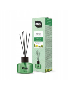 Erla Green Breath Sato Patyczki Zapachowe 50 ml — dyfuzor z patyczkami ratanowymi do odświeżania wnętrz