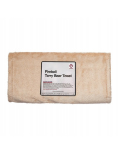 Fireball Terry Bear Buffing Towel 40x80 cm — pluszowa mikrofibra edgeless do buffingu wosków i osuszania lakieru