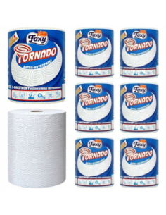 Ręcznik papierowy Foxy Tornado A-1 3-warstwowy 350 listków do czyszczenia warsztatu