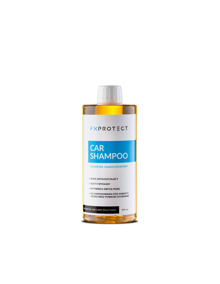 FX Protect Car Shampoo 500 ml – skoncentrowany szampon do mycia samochodów przed zabiegami detailingowymi