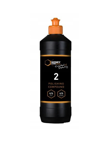 Honey Combination Polishing Compound 2 500 ml — średnio ścierna pasta polerska do korekty lakieru