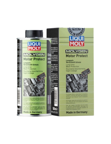 Liqui Moly Molygen Motor Protect 500 ml – syntetyczny dodatek do oleju silnikowego w zielonej butelce