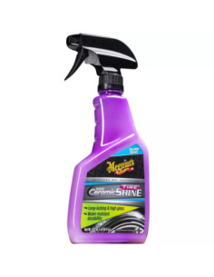 Meguiar's Ceramiczny Dressing do Opon z technologią SiO2 — butelka produktu do ochrony gumy