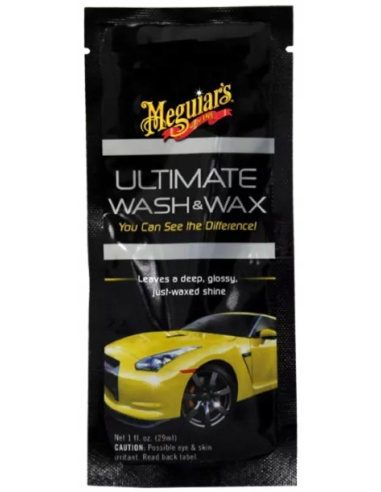 Meguiar's Ultimate Wash & Wax – szampon do mycia lakieru z woskiem carnauba i polimerami syntetycznymi