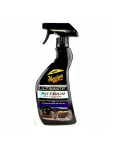 Meguiars Ultimate Interior Detailer — quick detailer do kokpitu i tworzyw z ochroną UV, spray 473 ml
