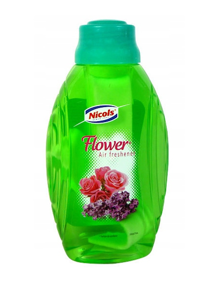 Nicols Knot odświeżacz powietrza kwiatowy 375 ml — płynny odświeżacz z regulowanym kotem Nicols