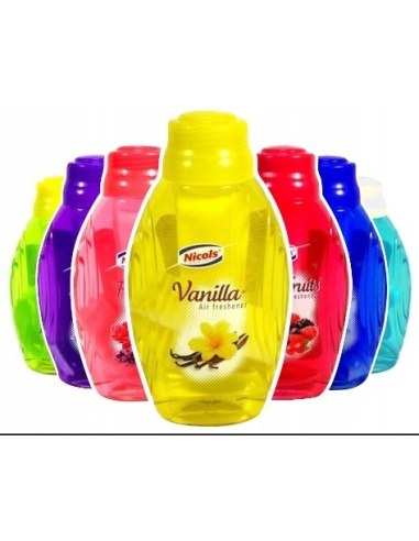 NICOLS KNOT Red Fruits odświeżacz powietrza w płynie z knotem 375 ml – widok opakowania