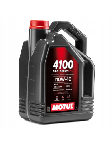 Olej silnikowy Motul 10W-40 Technosynthese 5 l – kanister