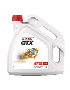 Castrol GTX 15W-40 olej silnikowy mineralny 4 l – kanister Castrol linia GTX