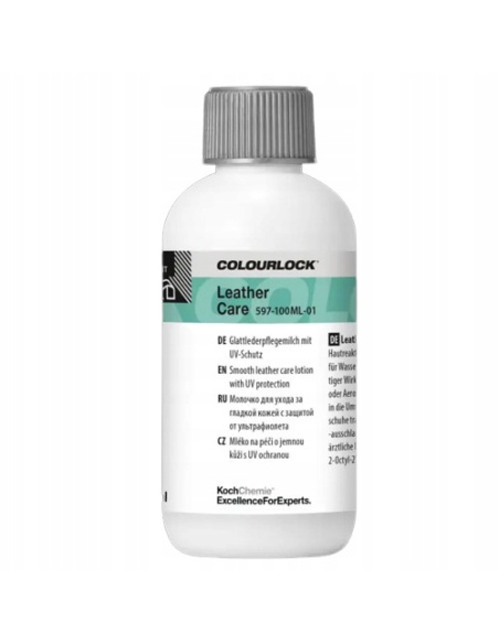 Koch Chemie Colourlock Leather Care mleczko do pielęgnacji skóry naturalnej 100ml ochrona UV