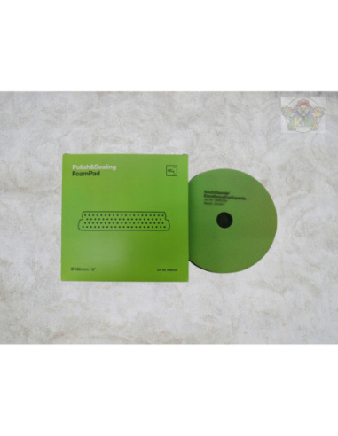 Koch Chemie Polish & Sealing Foam Pad 150 mm zielona gąbka polerska wykończeniowa na rzep