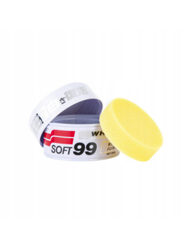 SOFT99 White Soft Wax Wosk do Jasnego Lakieru | Kucar