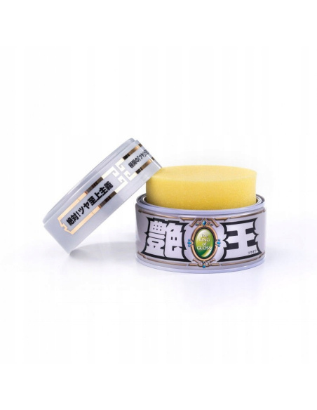 Wosk twardy Soft99 The King of Gloss White | Kucar