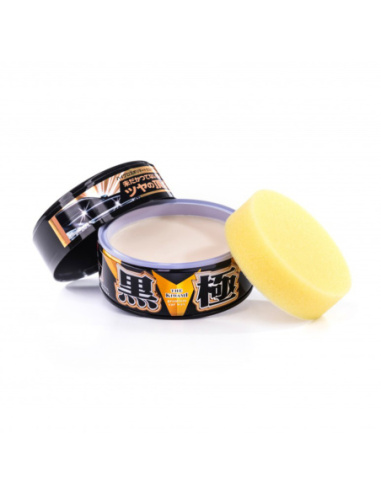 Soft99 Extreme Gloss Black Wax Kiwami 200g – wosk hybrydowy do czarnych i ciemnych lakierów samochodowych