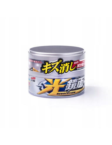 Soft99 New Scratch Clear Wax Light wosk maskujący rysy do jasnego lakieru samochodowego