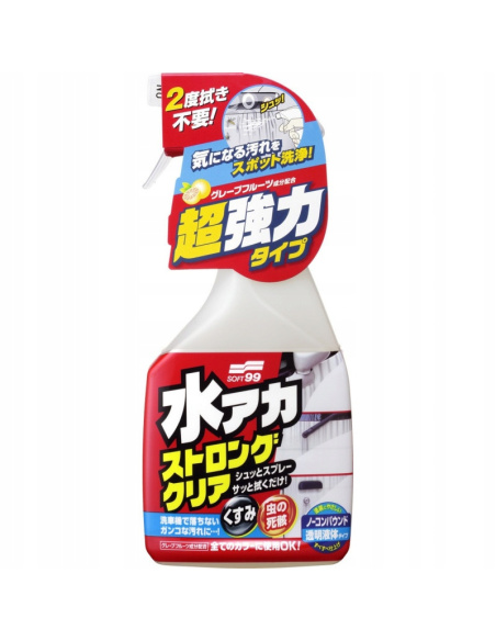 Soft99 środek do usuwania trudnych zanieczyszczeń lakieru 500 ml — butelka z dyszą spray