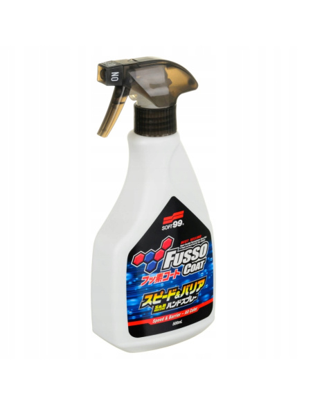 Soft99 Fusso Coat Speed & Barrier spray wax | Kucar
