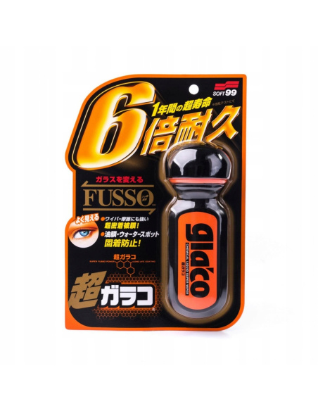 Soft99 Ultra Glaco 70 ml płynna powłoka hydrofobowa do szyb samochodowych