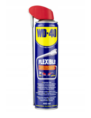 WD-40 Preparat Wielofunkcyjny spray 400ml z elastycznym aplikatorem – ochrona przed korozją