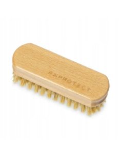 FX Protect Leather Brush Strong szczotka do czyszczenia skóry z drewnianą rękojeścią – detailing wnętrza