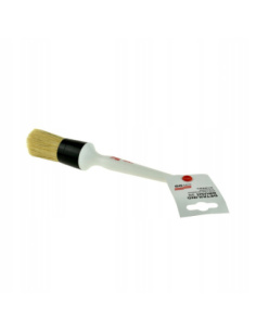 Pędzel detailingowy Soft99 30 mm z naturalnym włosiem do czyszczenia wnętrza auta
