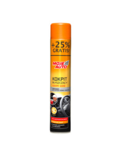 Moje Auto spray do czyszczenia kokpitu błyszczący waniliowy 750 ml — preparat do plastiku wnętrza