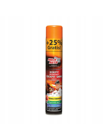 Preparat do czyszczenia plastików wewnętrznych Moje Auto truskawka spray 750 ml