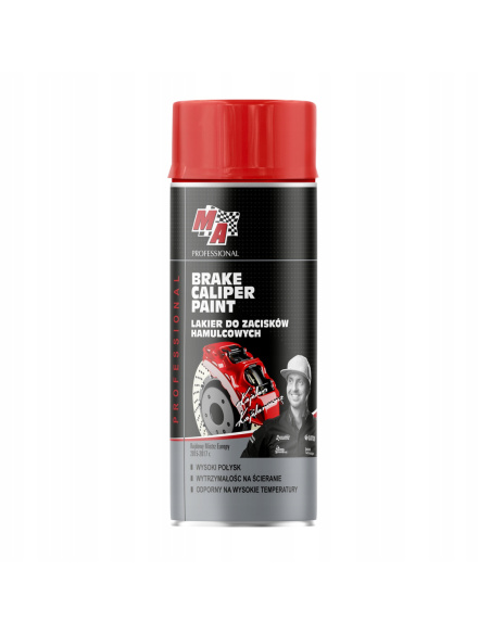 Lakier do zacisków hamulcowych MA Professional 20-B33 400 ml czerwony — emalia w sprayu