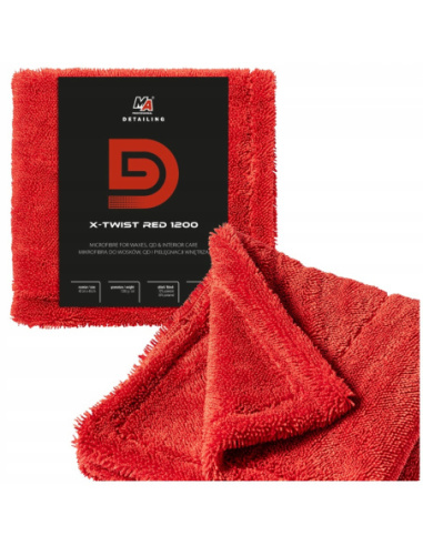 MA Professional X-TWIST RED 1200GSM ręcznik | Kucar