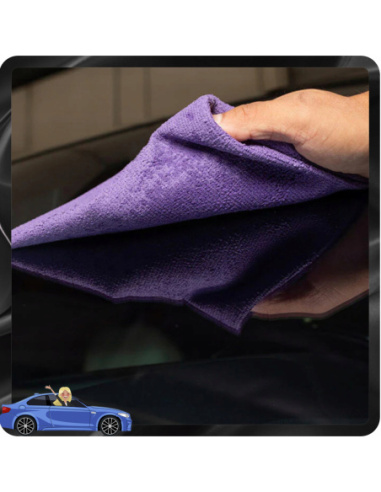 Zestaw mikrofibr Blend Brothers Charmie 420gsm fioletowe 5 sztuk do detailingu karoserii