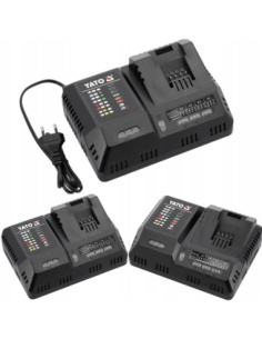 Yato YT-828502 ładowarka inteligentna 18V 12A do akumulatorów litowo-jonowych
