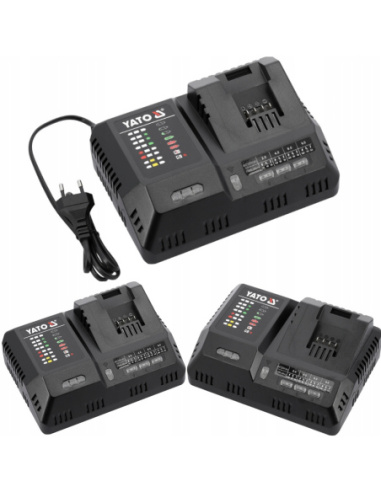 Yato YT-828502 ładowarka inteligentna 18V 12A do akumulatorów litowo-jonowych