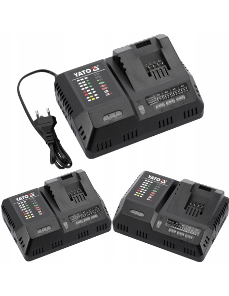 Yato YT-828502 ładowarka inteligentna 18V 12A do akumulatorów litowo-jonowych