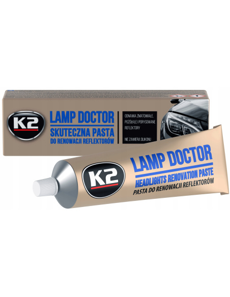 Pasta do regeneracji reflektorów K2 Lamp Doctor 60g – opakowanie