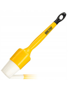 Pędzelek detailingowy Work Stuff Brush Albino 40 mm do czyszczenia detali wnętrza i nadwozia samochodu
