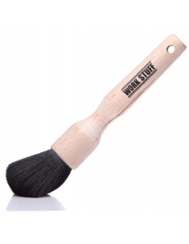 Work Stuff Detailing Brush Ultra Soft 20mm pędzel detailingowy z drewnianą rączką