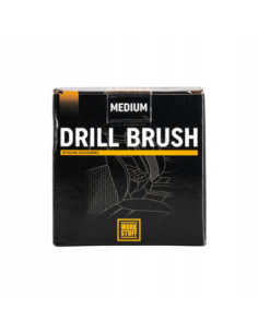 Work Stuff Drill Brush Medium szczotka do tekstyliów na wiertarkę – czyszczenie tapicerki i dywaników